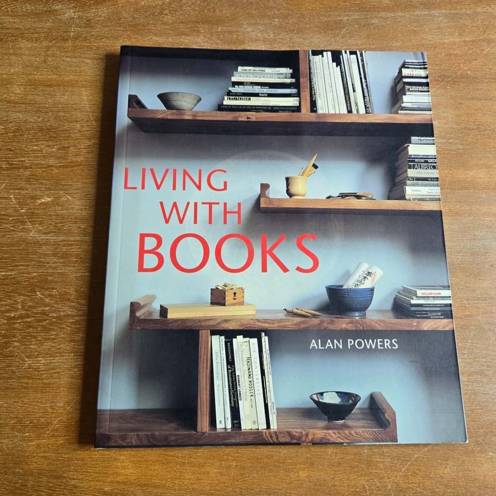 Sterling Living with Books Alan Powers Paperback‎ Book Interior Design